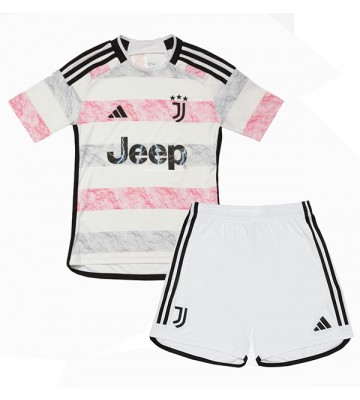 Juventus Segunda Equipación Niños 2023-24 Manga Corta (+ Pantalones cortos)